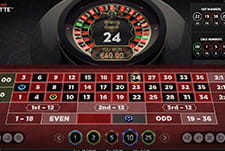 Das Kesselspiel American Roulette im Guts Casino.