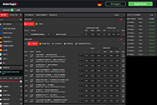 Ein Teil der Wettauswahl bei Intertops Sport.
