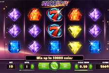 Der Starburst Slot von NetEnt.