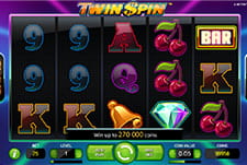 Twin Spin Slot von NetEnt.