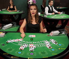 Es gibt viele Live Dealer bei Jackpots in a Flash.