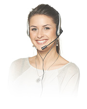 Eine Kundendienstmitarbeiterin in einem Kalamba Games Casino.