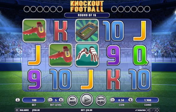 Der Slot Knockout Football von Habanero. 