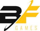 Das Logo des Online Spielautomatenherstellers BF Games.