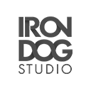 Das Logo des Online Spielautomatenherstellers Iron Dog Studio.