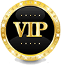 Roulette Casino VIP Emblem.