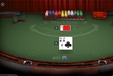 Das Kartenspiel Blackjack Surrender.