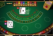 Das KArtenspiel Blackjack Vegas Strip.