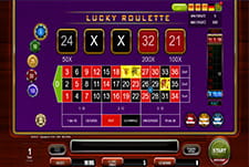 Der Lucky Roulette Tisch im Goodman Casino.