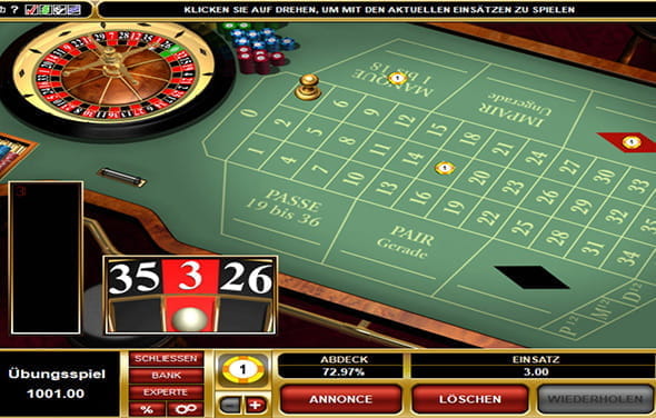 Den höchsten RTP eines Roulette Spiels findet man beim Microgaming French Roulette