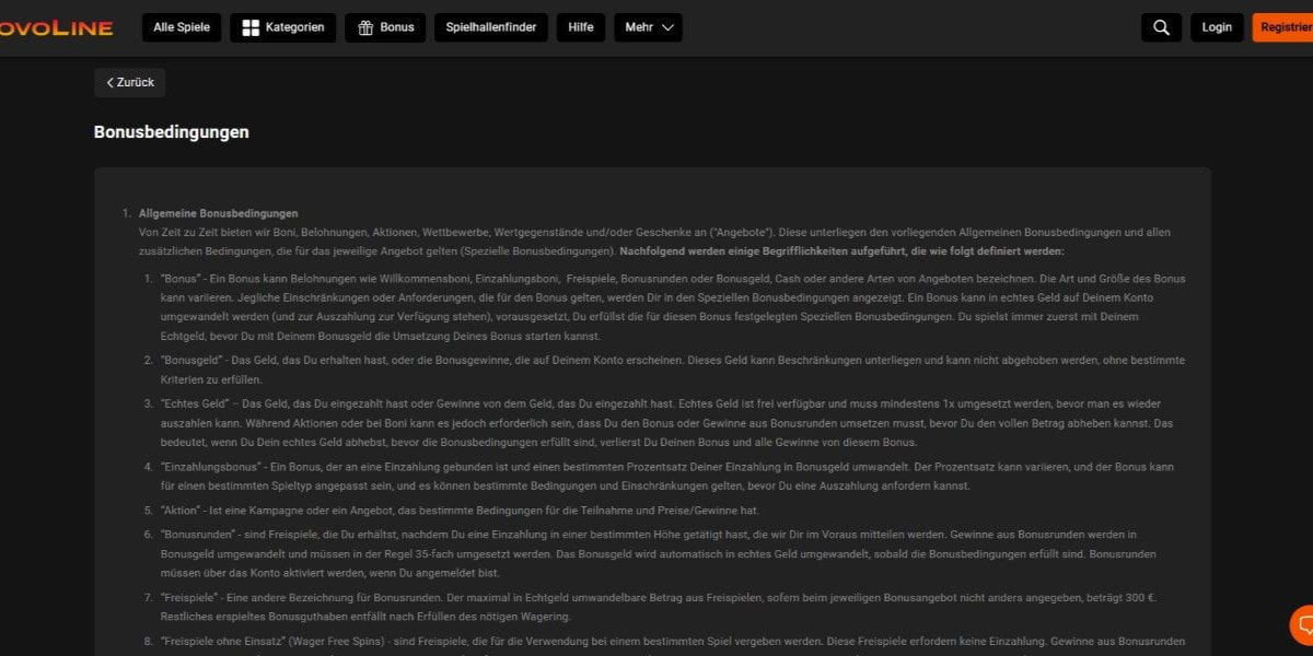 Novoline.de screenshot thumbnail 1