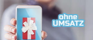 Illustration eines Bonus ohne Umsatzbedingung.