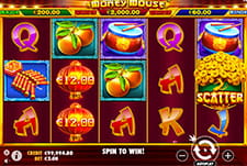 Der Money Mouse Spielautomat von Pragmatic Play im Lucy's Casino.