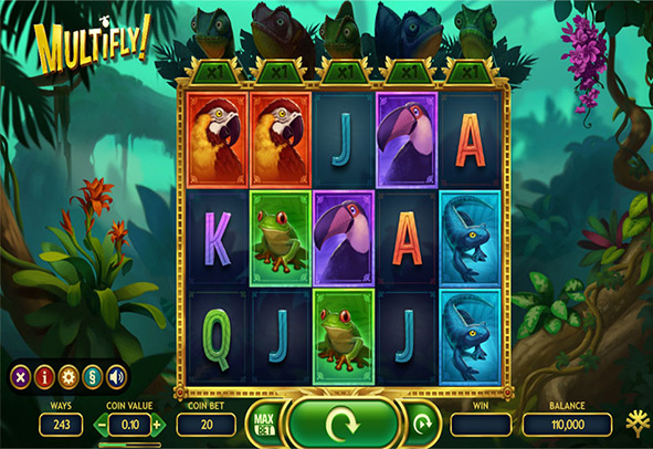 Der MultiFly Slot als Demo.