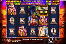 Der Mustang Gold Slot von Pragmatic Play.