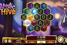 Der Online Slot Mystic Hive von Betsoft im BillionVegas.