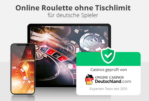 Online Casinos ohne Tischlimit.
