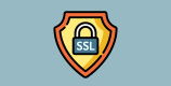 SSl-Schloß als Symbol.
