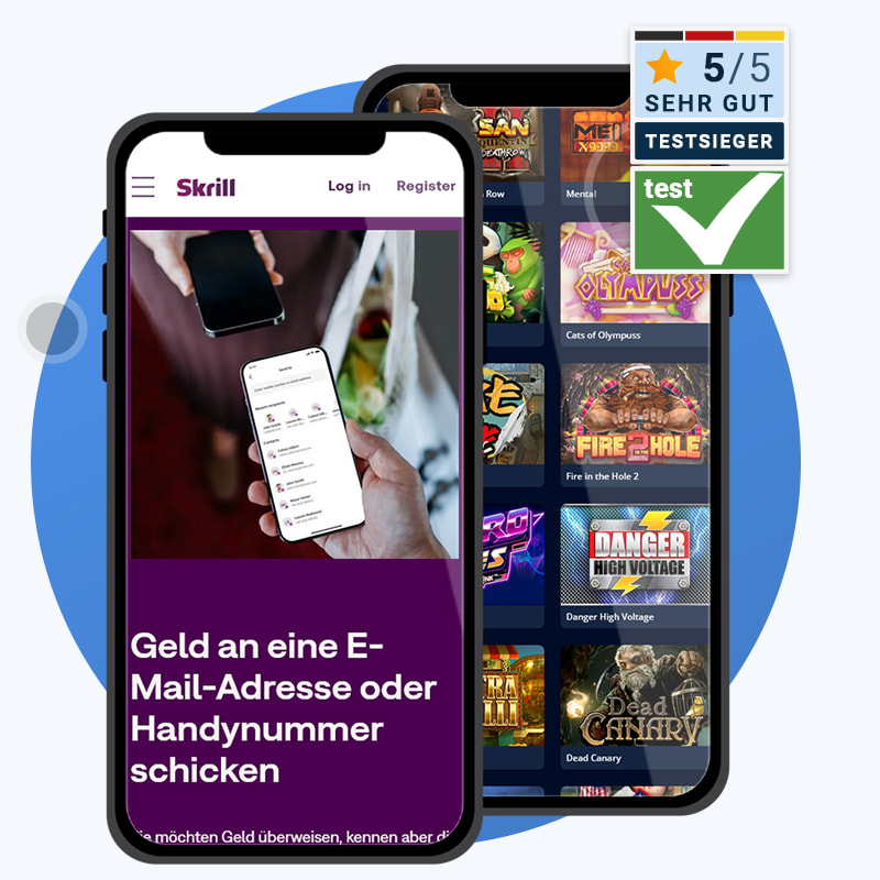 Die Liste der besten Casinos mit Skrill