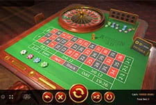 American Roulette 3D Spieltisch im Playouwin Online Casino.