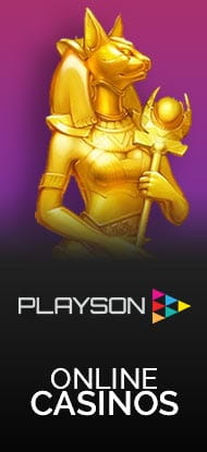 Ein Charakter aus einem Playson Slot.