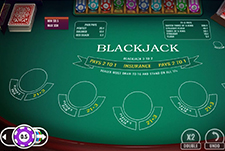 Das Kartenspiel Premium European Blackjack von Platipus.