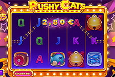 Der Pushy Cats Spielautomat im BoaBoa.