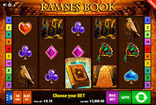 Der Ramses Book Slot von Gamomat bei AllySpin.