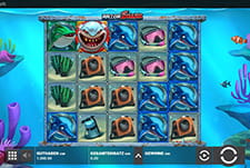 Die Ansicht vom Online Slot Razor Shark von Push Gaming.