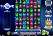 Das Spiel Reactoonz von Play’n GO.