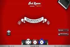 Der Red Queen Blackjack Tisch im Playfina Casino.