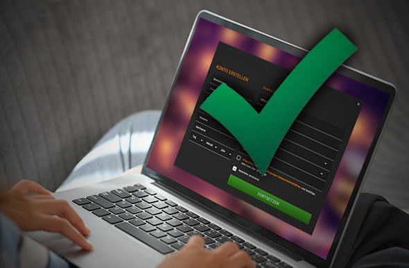 Bestätigung der Registrierung