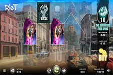 Der Mascot Spielautomat Riot im Casinozer Casino.