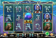 Der Online Spielautomat Rise of Merlin im Jackpoty Casino.