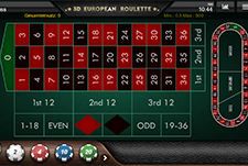 3D Roulette von Iron Dog im Spinight Casino.