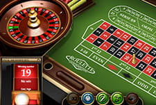 Der Roulette Tisch Roulette Advanced von NetEnt.