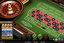 Der Tisch von Roulette Advanced von NetEnt.