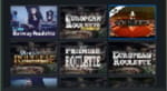 Beispiel für eine Spielauswahl im Online Casino mit vielen Roulettetischen.
