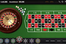 Das Online Kesselspiel Roulette Nouveau von Relax Gaming im Casino Days.