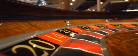 Roulette in einem Spielcasino.