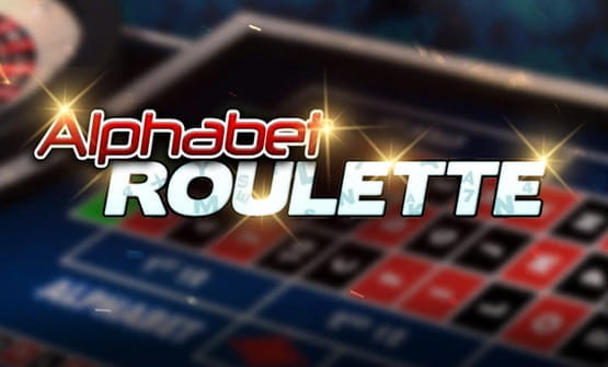 Das Alphabet Roulette Spiel-Logo.
