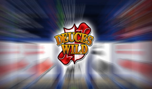 Das Logo des online Video Poker Spiels Deuces Wild.