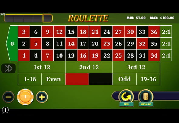 Das Electronic Roulette Spiel kostenlos ausprobieren.