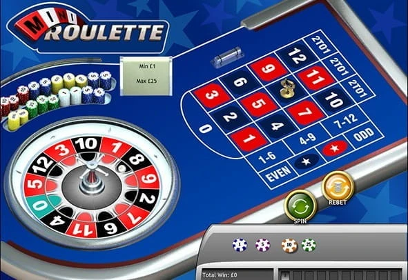 Hier Mini Roulette als gratis Demo online testen!
