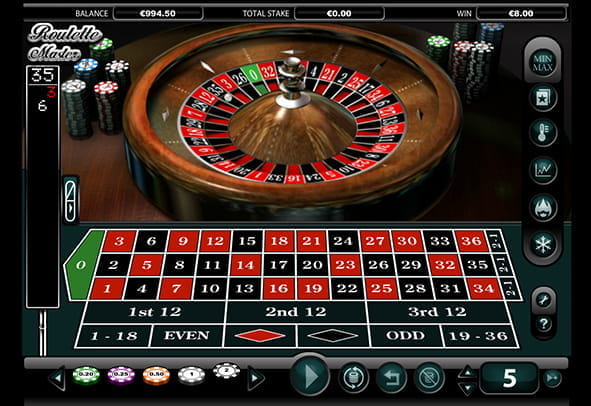 Die Demo Version von Roulette Master von dem Hersteller NextGen.