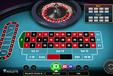 Das Spiel Sapphire Roulette im Lucky Hunter.