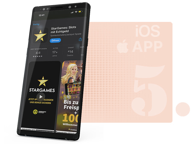 Abgeschlossener Casino App download und Option die App zu öffnen.
