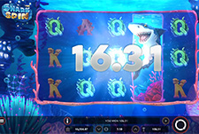 Der Spielautomat Shark Spin im Lucky Bird Casino.