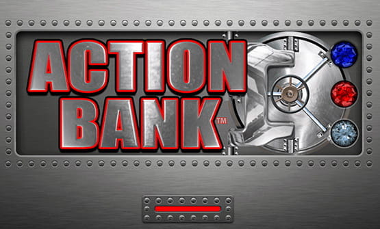Das Logo vom Action Bank Slot vom Hersteller Barcrest.