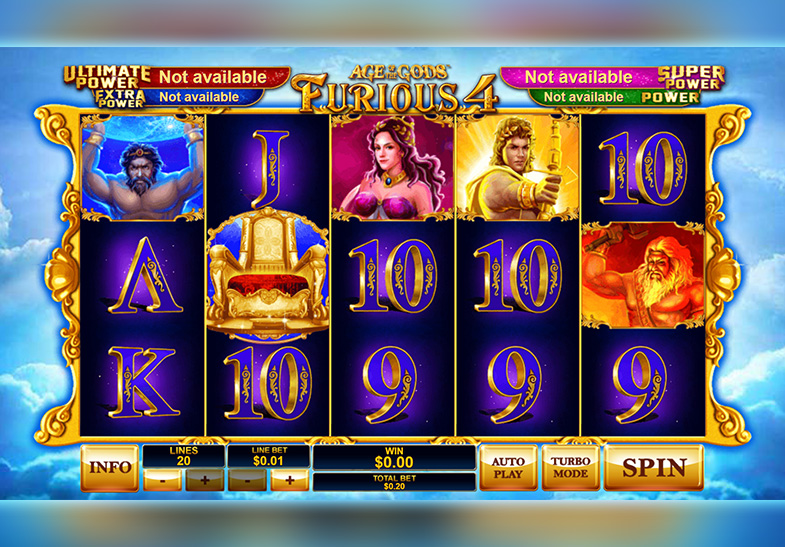 Age of The Gods: Furious 4 Slot von Playtech